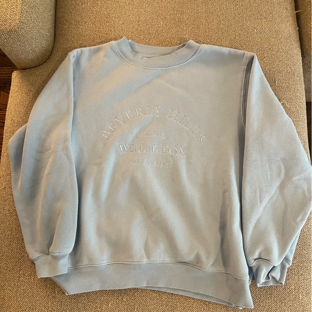 White fox sweat set